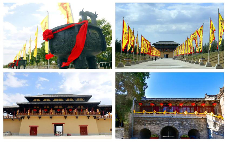 参观仓颉庙-学习发扬仓颉传统文化